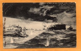 Russian Outrage On Hull Fishing Fleet 22 10 1904 Postcard - Hull