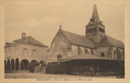 LONDINIERES - Place De L'Église Et De L'Hôtel De Ville - Londinières