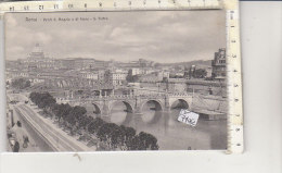 PO7406C# ROMA - PONTE S.ANGELO E DI FERRO - S.PIETRO  No VG - Brücken