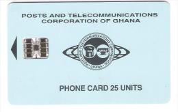 Ghana - GHA-14 - Blue Background - 50 Units - 09/97 - Ghana