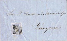 10232. Carta Entera BARCELONA 1871 A Zaragoza. Alegoria - Brieven En Documenten