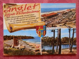 Dep 64 , Cpm ANGLET , Multivues , Blasons , 3514 (039) Recto/Verso - Anglet