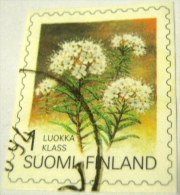 Finland 1993 Flower Ledum Palustre 1k - Used - Oblitérés