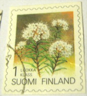 Finland 1993 Flower Ledum Palustre 1k - Used - Oblitérés