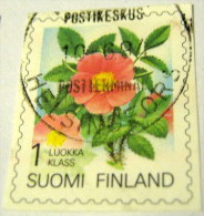 Finland 1994 Flower Rosa Acicularis 1k - Used - Oblitérés