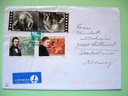 Poland 2000 Cover To Germany - Cinema Andrej Wajda - Marcinkowski - Esciva De Balaguer - Opus Dei - Brieven En Documenten