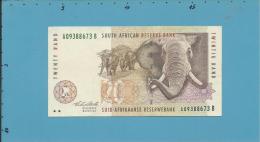 South Africa - 20 RAND - ( 1993 ) - Pick 124.a - Sign. 7 - Watermark: Elephant Head - 2 Scans - Afrique Du Sud