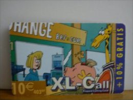 Xl-Call Comics 10 Euro Used - Cartes GSM, Recharges & Prépayées