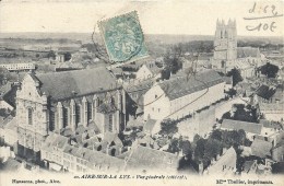 NORD PAS DE CALAIS - 62 - PAS DE CALAIS - AIRE SUR LA LYS - Vue Générale - Côté Est - Aire Sur La Lys