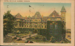 HOTEL DE VILLE QUEBEC 1962 - Québec - La Citadelle