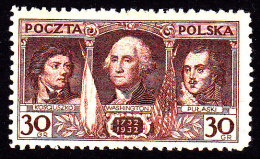 POLAND 1932 Washington Fi 250 Mint Hinged - Ungebraucht