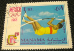 Manama 1968 Olympic Games - Mexico City, Mexico 1r - Used - Manama