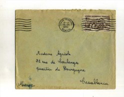 - FRANCE COLONIES . A.O.F. SENEGAL . LETTRE DE 1952 POUR LA METROPOLE . - Covers & Documents