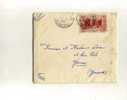 - FRANCE COLONIES . A.O.F. SENEGAL . LETTRE DE 1955 POUR LA METROPOLE . - Briefe U. Dokumente