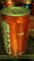 Vietnam Viet Nam Coca Cola Empty Can - Old Design With COKE - Opened At Bottom - Blikken