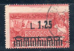 SAN MARINO  1927  --Espresso Del 23 - Varietà   (Sass.119/20 ) -- Complete  US. - Express Letter Stamps