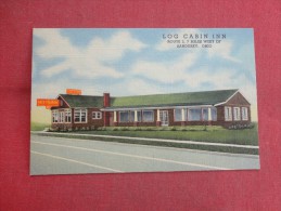 - Ohio> Sandusky   Log Cabin  Inn-ref 1480 - Andere & Zonder Classificatie