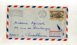 - FRANCE COLONIES . A.O.F. SENEGAL . LETTRE DE 1952 POUR LA METROPOLE . - Lettres & Documents