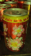 Vietnam Viet Nam Coca Cola Empty Can New Year 2007 - Another Design - Opened At Bottom - Dosen