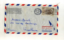 - FRANCE COLONIES . A.O.F. SENEGAL . LETTRE DE 1952 POUR LA METROPOLE . - Brieven En Documenten