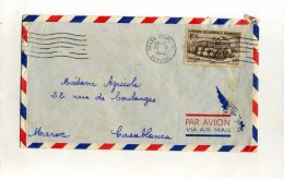 - FRANCE COLONIES . A.O.F. SENEGAL . LETTRE DE 1952 POUR LA METROPOLE . - Brieven En Documenten