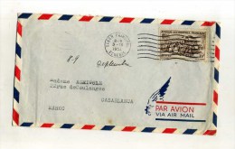 - FRANCE COLONIES . A.O.F. SENEGAL . LETTRE DE 1952 POUR LA METROPOLE . - Briefe U. Dokumente