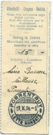 Coupon Talon D'une  Lettre - Mandat/ Porrentruy/Commune SUISSE/ Canton Du Jura/ 1914      TIMB53 - Unclassified