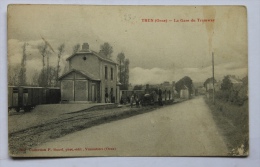 61-Orne-Trun-La Gare Du Tramway - Trun