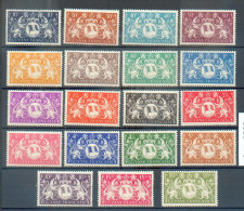 GUY 365 - YT 182 - 200 *  - Charnières Complètes - Unused Stamps