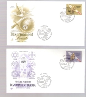 FDC United Nations - Disarmament 1973 - FDC