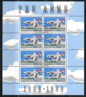 Zu 49 / Mi 1369 / YT 49 Feuillet Obl. 1er Jour SBK 20,- - Used Stamps