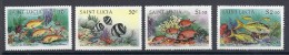140015098  SANTA LUCIA  YVERT  Nº  594/7  **/MNH - St.Lucia (1979-...)
