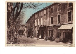 84----SORGUES----rue De La République---voir 2 Scans - Sorgues