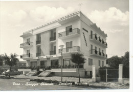 FANO, ITALY -  Spiaggia, Pensione Paradise,  Old Postcard - Fano