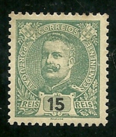 Portugal #140 D.Carlos 15r Mint - L3371 - Nuevos