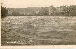 EPINAL (88) Carte Photo Inondations Crue De La Moselle 1919 - Epinal