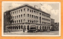 The City Hall Hall Cars London Ontario 1930 Postcard - London