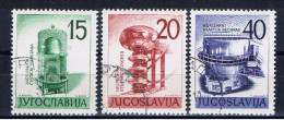 YU+ Jugoslawien 1960 Mi 927-29 Kernenergie - Used Stamps