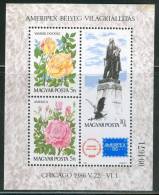 HUNGARY-1986.Souv.enir Sheet - Ameripex ´86,Chicago MNH!! - Ungebraucht