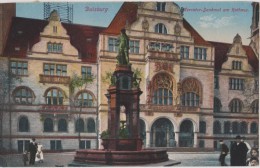 ALLEMAGNE,GERMANY,DEUTSCH LAND,Rhénanie Du Nord Westphalie,DUISBURG,1914, MERCATOR DENKMAL AM RATHAUS,famille,rare - Duisburg