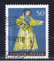 YU+ Jugoslawien 1964 Mi 1088 Kroatin - Used Stamps