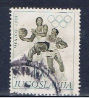 YU+ Jugoslawien 1968 Mi 1291 Basketball - Used Stamps