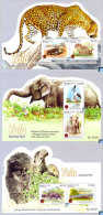 Sri Lanka Stamps 2013, Yala National Park, Bird, Deer, Elephant, Bear, ODD, MSs - Sri Lanka (Ceylon) (1948-...)