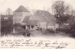 TUBIZE - Ferme De La Tour - Superbe Carte Circulée En 1908 - Tubeke