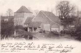 TUBIZE - Ferme De La Tour - Superbe Carte Circulée En 1908 - Tubize