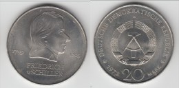 **** ALLEMAGNE DE L´EST - EAST GERMANY - DDR - 20 MARK 1972 FRIEDRICH VON SCHILLER **** EN ACHAT IMMEDIAT - Autres & Non Classés