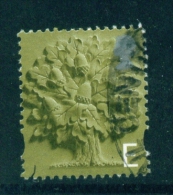 GREAT BRITAIN (ENGLAND) -  2001 To 2002  Oak Tree  'E'  Used As Scan - Angleterre