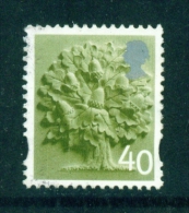 GREAT BRITAIN (ENGLAND) -  2003+  Oak Tree  40p  Used As Scan - Angleterre