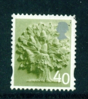 GREAT BRITAIN (ENGLAND) -  2003+  Oak Tree  40p  Used As Scan - Angleterre