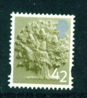 GREAT BRITAIN (ENGLAND) -  2003+  Oak Tree  42p  Used As Scan - Engeland